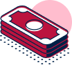 Money stack icon
